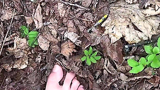 Barefoot Walk in the Forest - Foot Fetish - Bare Feet!