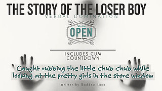 AUDIO ONLY - The loser boy with the little chub chub meets the super cute cruel girls at the store