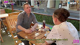 She Gets Fucked In A Threesome To Close The Deal - Double Creampie - Divina Maruuu