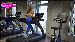 I Met A Perfect, Cute Girl At The Gym, Immediately Fucked Her, And Came On Her Face