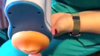 Sperm bank nurse in New York uses a matching to collect my cum