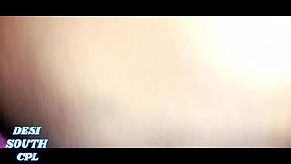 Indian Tamil Housewife Plowing Come in Mouth