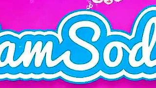 Big Tits Redhead Masturbates with a Dildo and Fingers Her Tiny Asshole