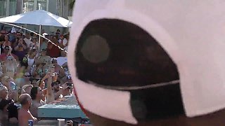 Key west bare fuckslut pool party uncircumcised and raw