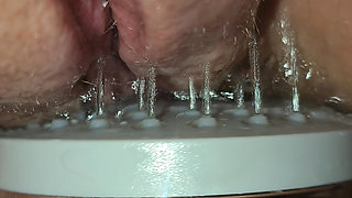 18-year-old teen playing with shower
