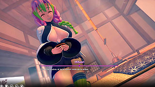 My Hentai Fantasy - Waking Up Next to Mitsuri Kanroji's Huge Tits from Demon Slayer: Kimetsu no Yaiba