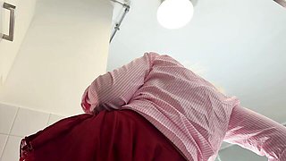 Nasty Slut Strips And Fingers Herself On Camera