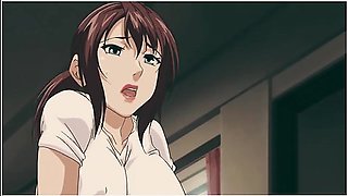 Milf With Big Ass And Lewd Pussy Fucks Doggystyle In The Shower - Hentai Anime