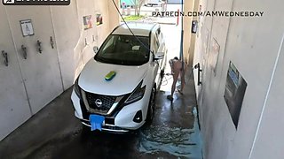 AmWednesday - Van Wash Pt two (Exterior Security Camera Angle)