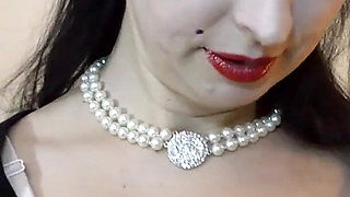 Vintage Lady Teasing in Brown Nylons Part 2 HD