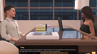 No More Cash 4 - Toby Pressing His Landlady's Breasts at the Beach