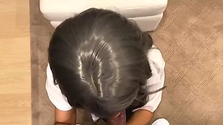 Cosplay Doctor Gives Handjob and Blowjob to Patient