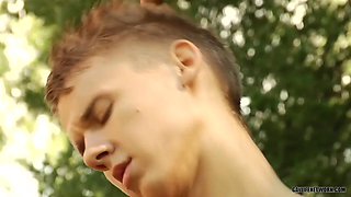 Danton Gary Rides Chris Hollander Bareback Outdoors