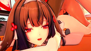 Zenless Zone Zero - Ye Shunguang Hardcore Sex Scene - 3D Hentai Animation