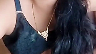 Brother-in-law Pinched My Sister-in-law's Big Nipples at Holi, Wild Sex in the Kitchen