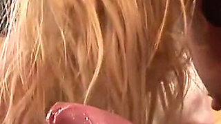 Blonde MILF loves a warm load on her face after a hard fuck