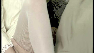 This Horny Blonde Destroys His Cock