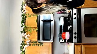 Sexy teen ebony solo toy masturbation