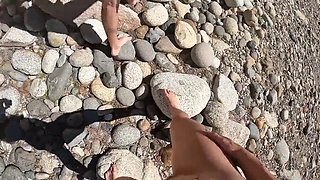 Naked Beach Vlog