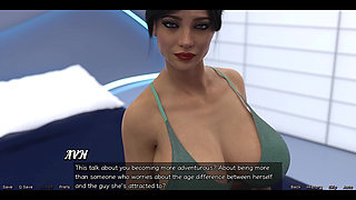Stranded in Space - the Busty 38 Year Old MILF Lets Me See Her Beautiful Tits