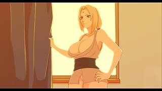 Tsunade hentai, anime, naruto