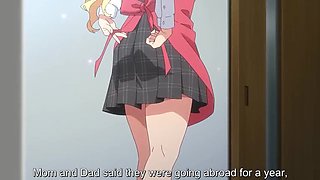 Anal Beads Fuck for Redhead Step Sister - Young Hentai Whore Gets Licked