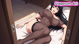 JOI Stepmom Watch Me in My Bed - Come with me 100% You'll cum - Dirty Talk