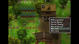 Fucking the Horny Wife with the Giant Cock