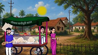 Panipuri guy Poonam  First honeymoon after marriage
