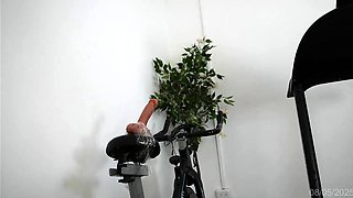 Tight sweet clit and ass solo toy fun