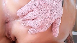 Tight Assed Redhead Sucks Big Cock Swallows Jizz