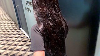 fuck in the gym (public)