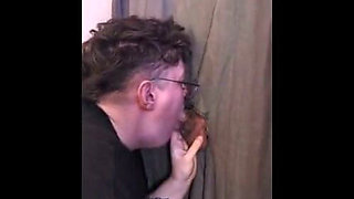 Deepthroating and Facefucked at the Gloryhole