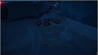 VR Intimacy In A Futuristic Bed