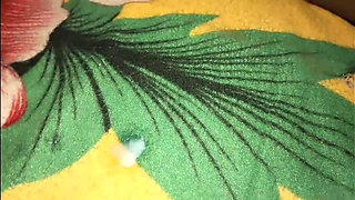 The African Black Guy, Bobby Johnson fucks until he comes on his sheets