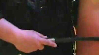 Humiliating threesome whit old man