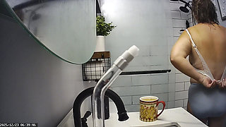 Mrs. Joanne Tanner a Real Public Schoolteacher with Big Natural Tits Exposing Herself in the Shower 12-23-2025