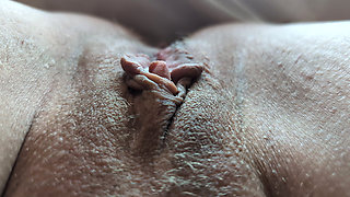 Extremely Close up Fingering Pussy