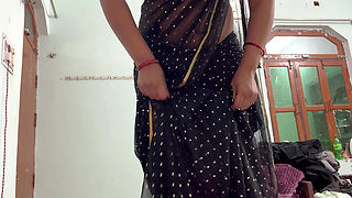 Indian Stepmom Shared Single Bed and Made Stepson Happy,full Hindi Audio