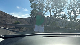 Hot Girl Flashing Natural Tits in Public Compilation