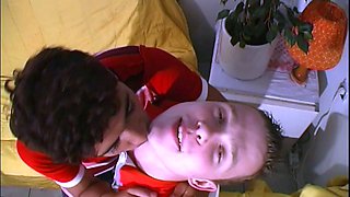 Cute Czech Gypsy Boy Sucks Friend's Big Cock and Rimming