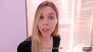 Unlucky Shoplifter Gets Fucked in Mall Toilet – Risky POV Sex with Milfetta