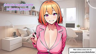 Spanish Audio JOI: Anal Lovers and Gamers, Watch Out! Hot Femdom Jerk Off Instruction