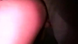 French Amateur Anal on the Stairs with a Cum Finish