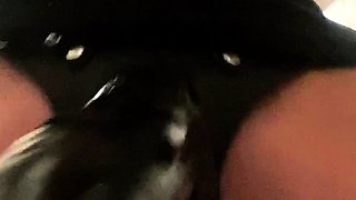 Sexy hottie Anetta Keys enjoys a solo toy masturbation
