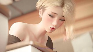 Sweet and Wet Dreams in University Classroom for Cute Gwen Stacy - Animated Porn 2026