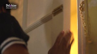 Delphine Films - Horny maid Kira Noir fucks with a horny hotel resident