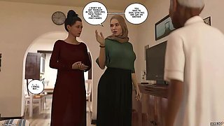 Farah's Stepsister Salma Gets a Hot Massage from the Old Masseur - Chapter 7