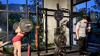 Stranger Colombian Girl Got Fucked In Exclusive Gym When We