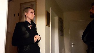 Sexy blonde teen nurse needs a big cock now